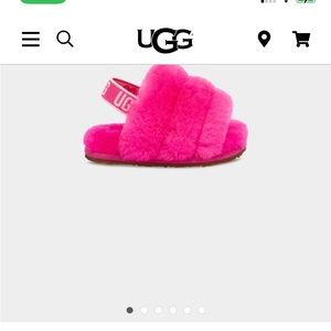 Ugg slippers pink   small  6-12 months